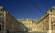 Het paleis van Versailles. Dit is waar de Estates General in 1789 bijeenkwamen