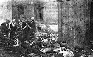 Slachtoffers van de Sovjet NKVD in Lvov (Lviv), juni 1941
