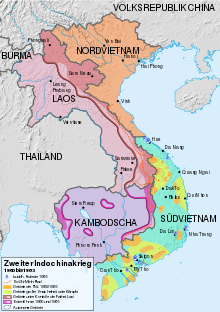 Situation in Indochina at the beginning of the 1960s