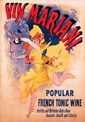 Een Franse affiche uit 1894 van Jules Chéret die de levendige geest van de Belle Époque weergeeft.