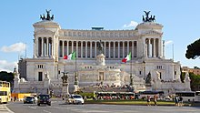 Piazza Venezia with the Monumento Vittorio Emanuele II