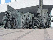 Varşova'da isyancılar için anıt