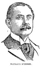 Wayman C. McCreery, mogelijke uitvinder van het biljart met drie kussens  