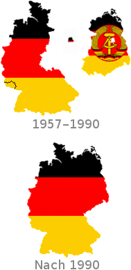 Federal Republic of Germany since the accession of the Saarland on 1 January 1957 and the enlarged Federal Republic since 3 October 1990