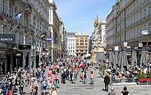 Foot traffic in Vienna