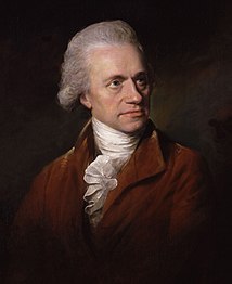 William Herschel, ontdekker van Uranus in 1781  