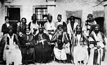A meeting of Yezidi tribal leaders with Christian Chaldean ­clerics (late 19th ­century).