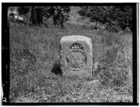 Een van de originele markeringen, deze in Adams County, Pennsylvania