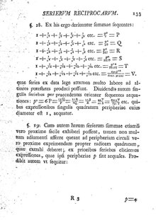 Euler's explicit calculations in his original work De Summis Serierum Reciprocarum