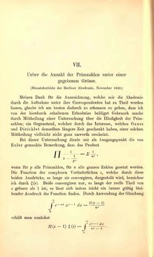 Bernhard Riemann's original work